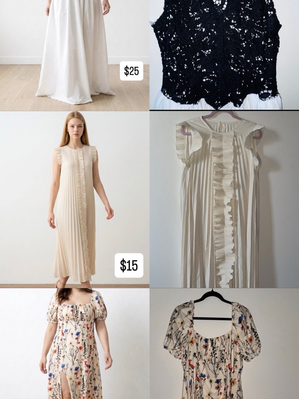 ✨ 3-Piece Dress Bundle Lot (NWOT) ✨